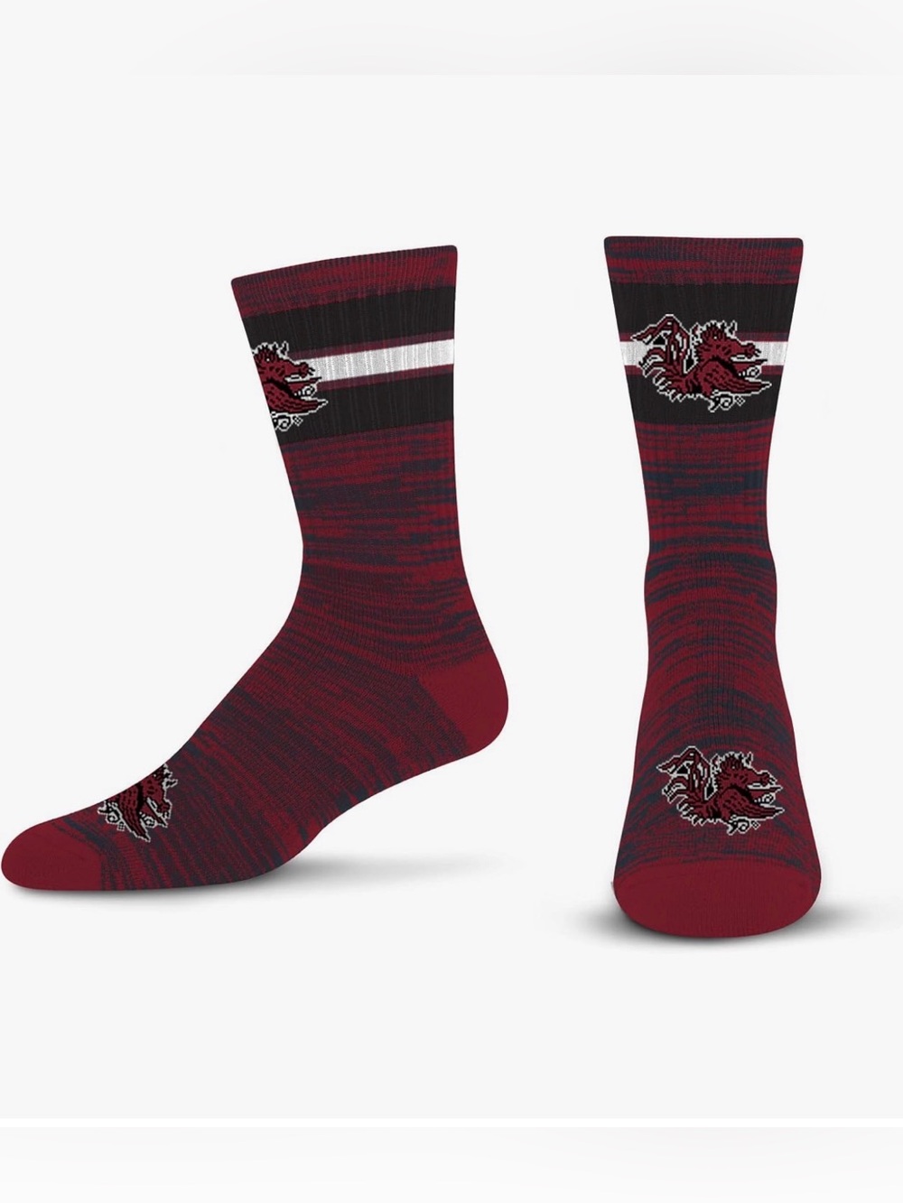 South Carolina Gamecock Crew Socks - Team Logo Athletic Crew